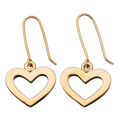 Karen Walker Heart Earrings